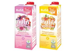 Tipco new interesting fruit mix – ginger carrot and rose lychee