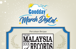 Goodday Milk makes it to the Malaysia Book of Records for Hosting the Largest Virtual Moreh Session in Malaysia