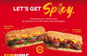 Subway Malaysia Invites Malaysians to Go Spicy and #TambahPedas With Limited Edition Flavours