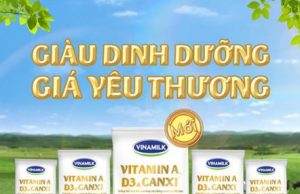 Vinamilk gives UHT milk in pillow-shaped pouch a new pack design