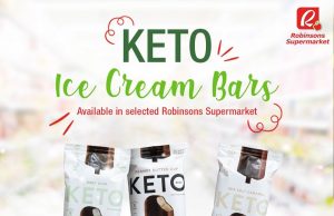Guilt-free Keto Pint ice cream bars available at Robinsons Supermarket
