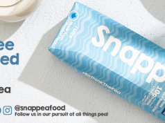 Snappea, a new pea drink, with health and sustainability in mind