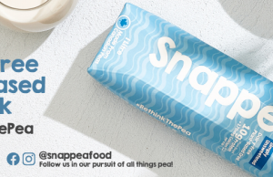 Snappea, a new pea drink, with health and sustainability in mind