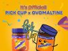 Pick Up is the official partner of Ovomaltine in Indonesia