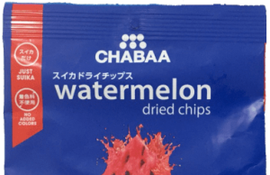 CHABAA Watermelon Dried Chips to debut in Japan