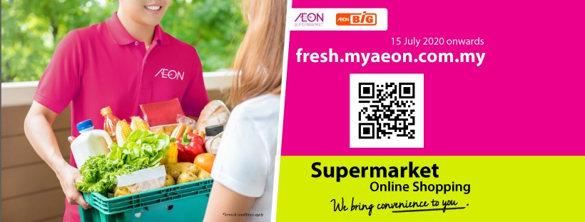  AEON  new online  grocery  shopping site opens for business 