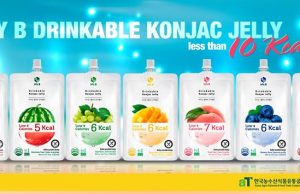 New Jelly B drinkable konjac jelly with less than 10 calories per pack