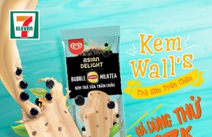 Wall’s bubble milk tea ice cream goes to Vietnam