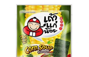 Taokaenoi offers the smell of corn soup in newest seaweed snack