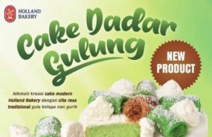 Holland Bakery new cake features traditional snack dadar gulung
