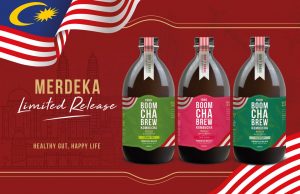 Try 1980 Boom Cha Brew Kombucha limited-edition Merdeka release