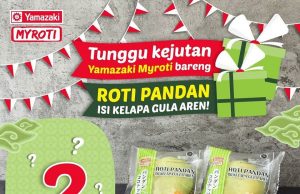 Yamazaki Myroti celebrates Independence Day with pandan flavoured bread with coconut and palm sugar filling