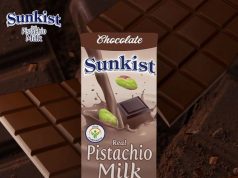 Sunkist Pistachio Milk in chocolate flavour launched