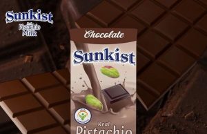Sunkist Pistachio Milk in chocolate flavour launched