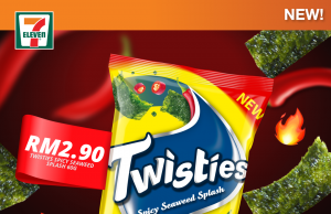 Try Twisties new Spicy Seaweed Splash flavour