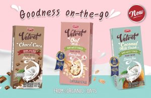 UFC Velvet dairy-free, plant-based drink now available in single serve pack