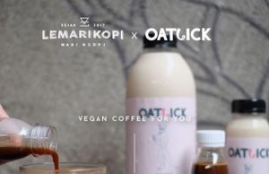 Create vegan coffee at home with Oatlick x Lemari Kopi