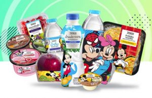 Disney Mickey and Minnie grace the private label foods of Tesco Lotus