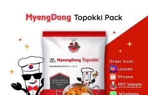 Make topokki at home with MyeongDong Topokki packs