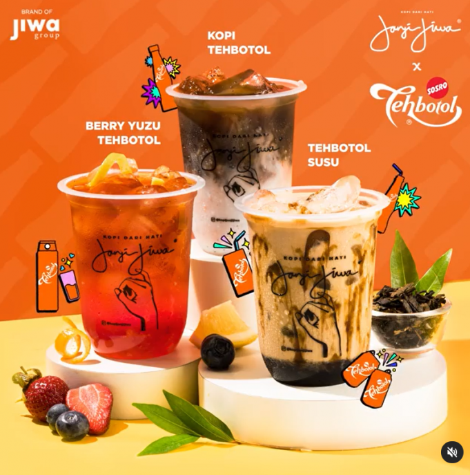  Kopi  Janji  Jiwa  collaborates with Tehbotol Sosro to launch 