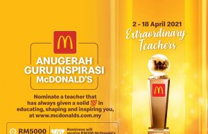 Celebrating extraordinary, everyday heroes:  Anugerah Guru Inspirasi McDonald’s returns for the 5th year to pay tribute to inspiring teachers