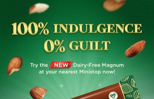 Magnum Dairy Free Almond Ice Cream Bar now available at Ministop Philippines