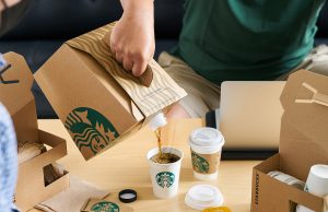 Starbucks Coffee Traveler Kit can serve up to 12 cups ideal for sharing