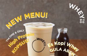 Whey To Go Es Kopi Whey Gula Aren launched