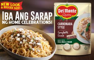 Del Monte gives Carbonara Style Spaghetti Sauce a new look