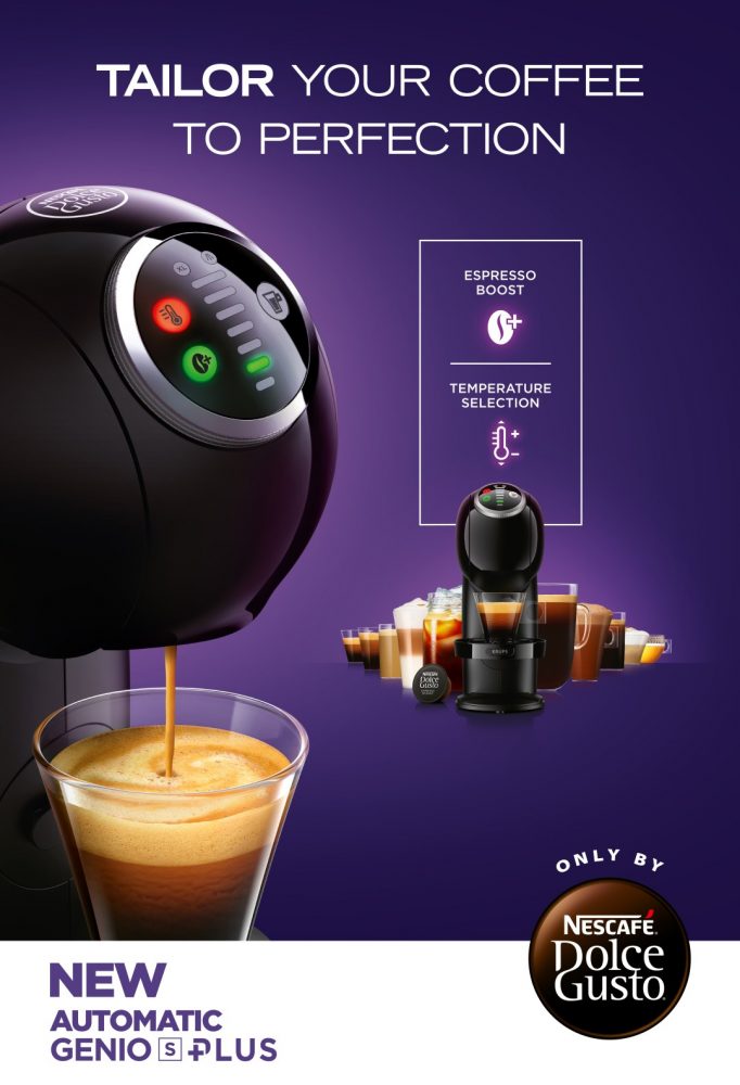 New Genio S Touch and Genio S Plus to make café-style coffees at