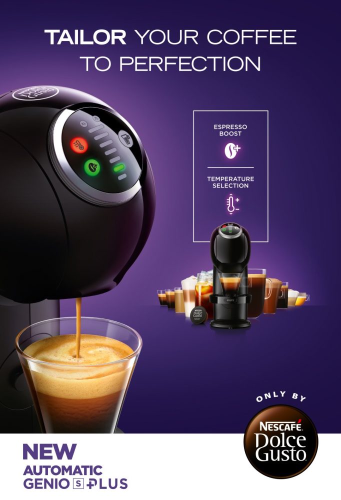 NESCAFÉ® Dolce Gusto® Genio S Plus – Pure Black