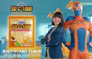 Segar Dingin SD-C1000 with new orange flavour