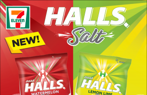 Halls Salt now at 7-Eleven Singapore