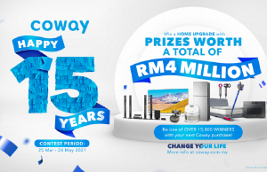 COWAY ADOPTS FESTIVE SPIRIT WITH NEW HARI RAYA COMMERCIAL AND 15TH ANNIVERSARY CONTEST