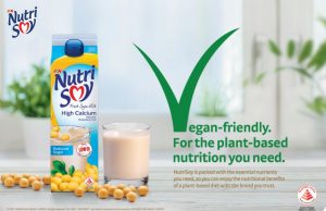 Enjoy vegan-friendly F&N NutriSoy range for a plant-based nutrition
