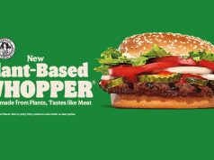 Burger King Indonesia new plant-based whopper