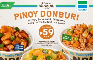 FamilyMart new Pinoy Donburi