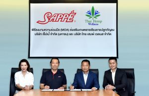 Sappe cooperates with Thai Hemp Wellness Company Limited