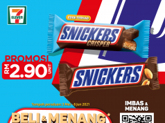 Try the limited edition Snickers Crisper at 7-Eleven Malaysia