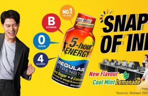 5-hour ENERGY shot has the latest Cool Mint Lemonade flavour, available in NTUC FairPrice