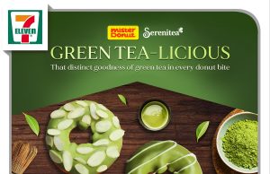 7-Eleven offers Mister Donut Green Tea-licious with Serenitea