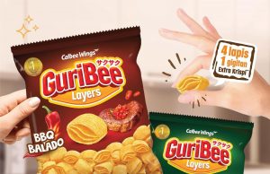 Calbee Wings announces Guribee Layers, a snack with four layers