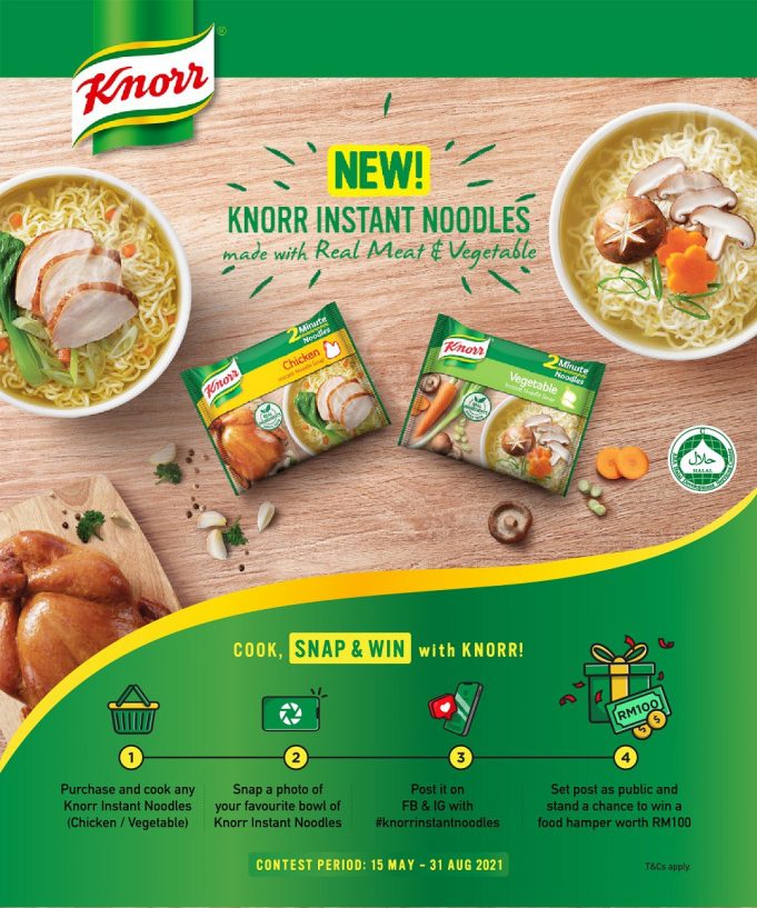Knorr instant noodles now in Malaysia Mini Me Insights