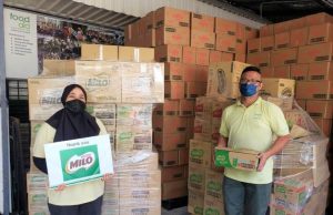 #SkuadKebaikanMILO energises Hari Raya celebrations for communities in-need