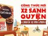 Nescafe Cafe Sữa Đá with double the taste of coffee and milk