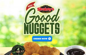 Shakey’s offering Goood Nuggets made using unMeat