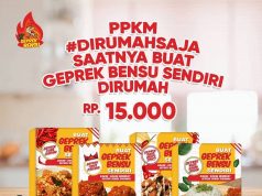 DIY Geprek Bensu now available
