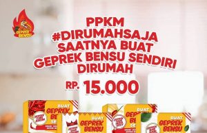 DIY Geprek Bensu now available