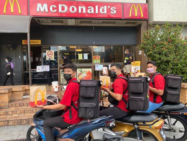 Mcdonald delivery