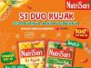NutriSari comes with Es Rujak Jeruk Bali and Apel Jeruk flavours